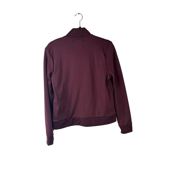 TORY BURCH Sport Tonal Ruffle-Trim Track Jacket - Large - Picture 6 of 8